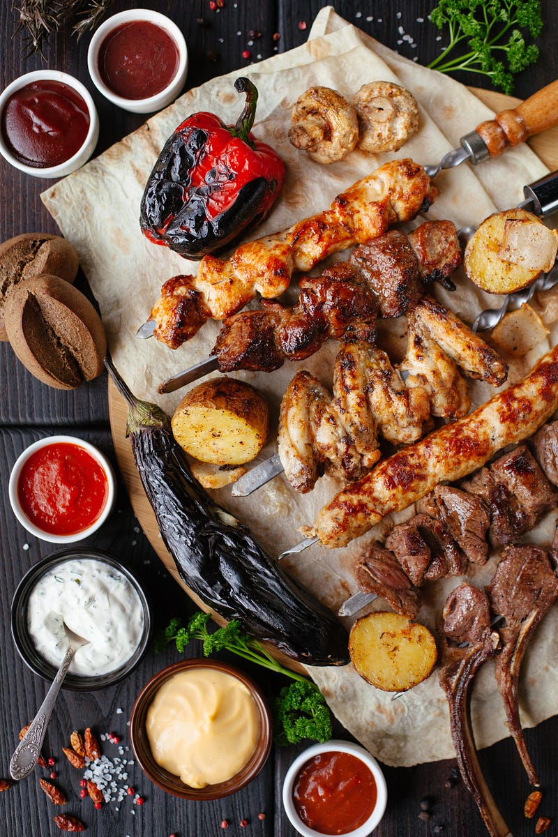 A refrigerator filled with assorted food items