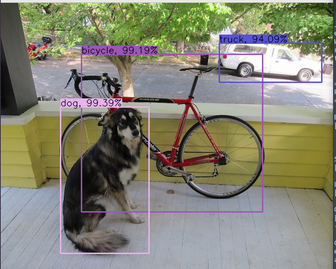 Object detection example