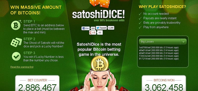 Erik Voorhees and the impact of SatoshiDice