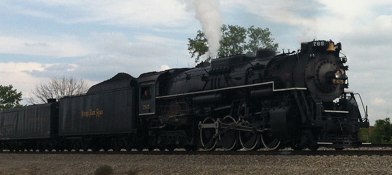 Nickel Plate 765 Steam Locomotive in Fort Wayne