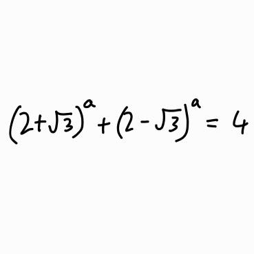 Algebraic equation challenge