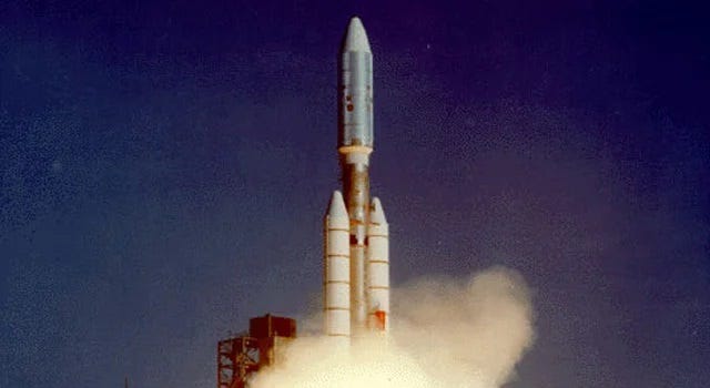 Voyager-1 Launch with Titan-Centaur Rocket