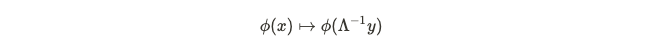 Mathematical representation of scalar fields