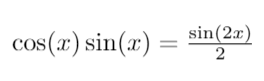 Integral representation of trigonometric functions