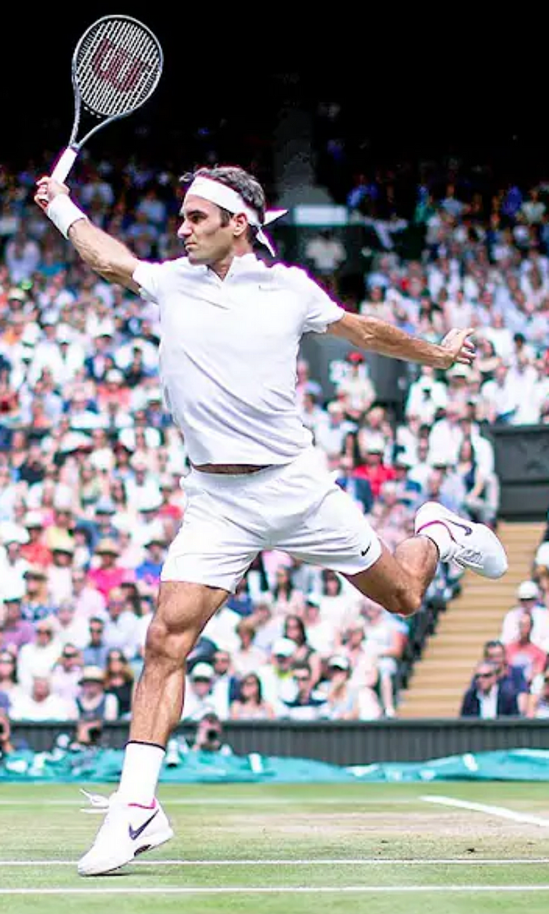 Roger Federer at Wimbledon