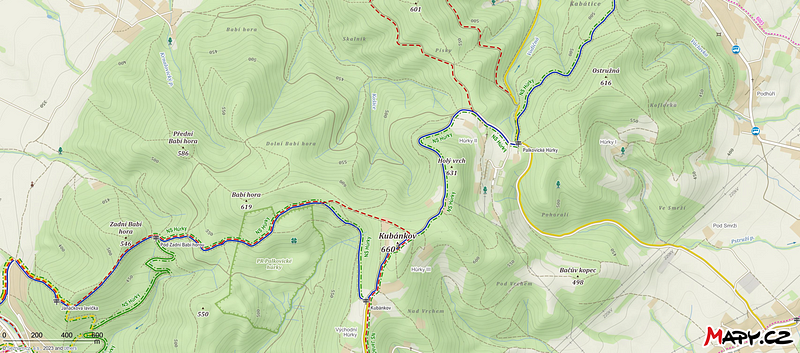 Example of Trekking Routes