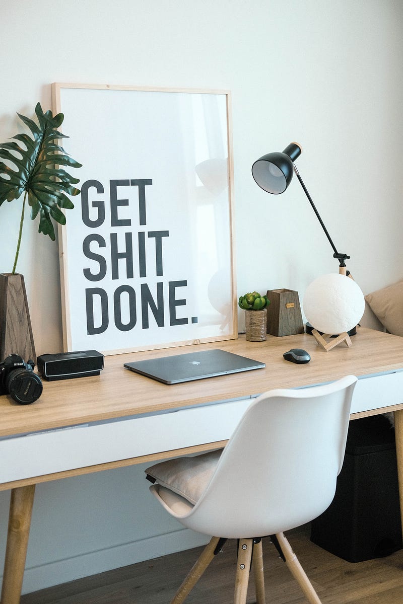 Productive workspace inspiration