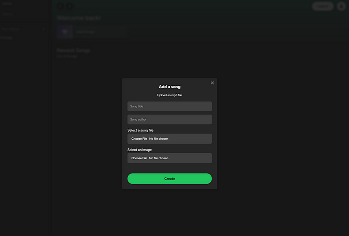 Engaging loading spinner for music applications