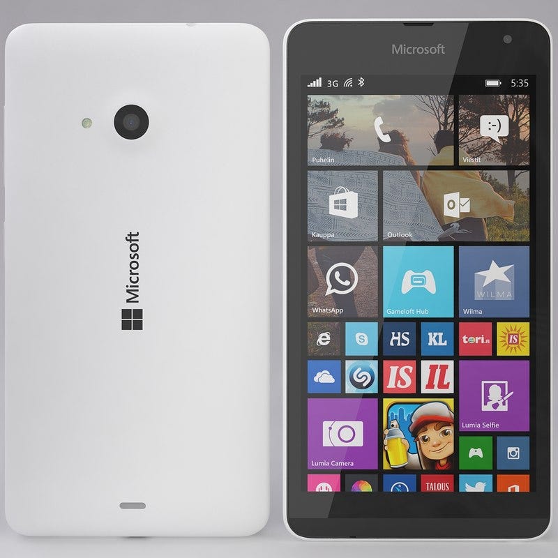 Nokia Lumia 640 smartphone