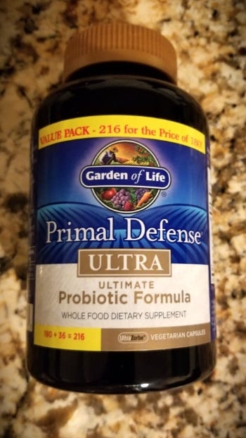 Primal Defense Ultra Probiotic Product Details