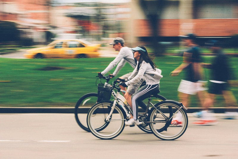 Engaging in a joyful exercise routine