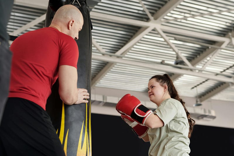 The joy of boxing as a workout