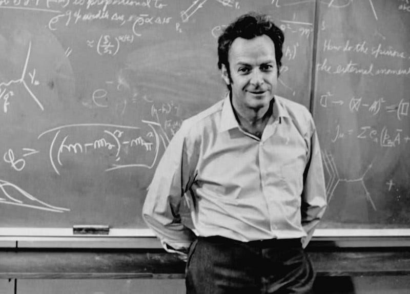 Feynman discussing scientific principles