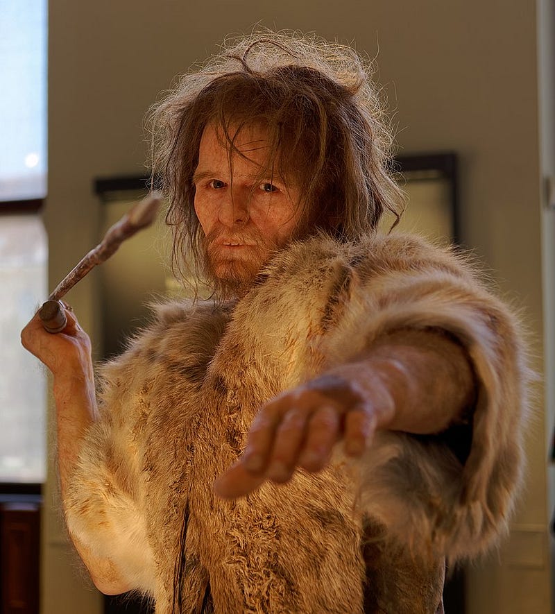 Neanderthals and Early Humans Coexisting