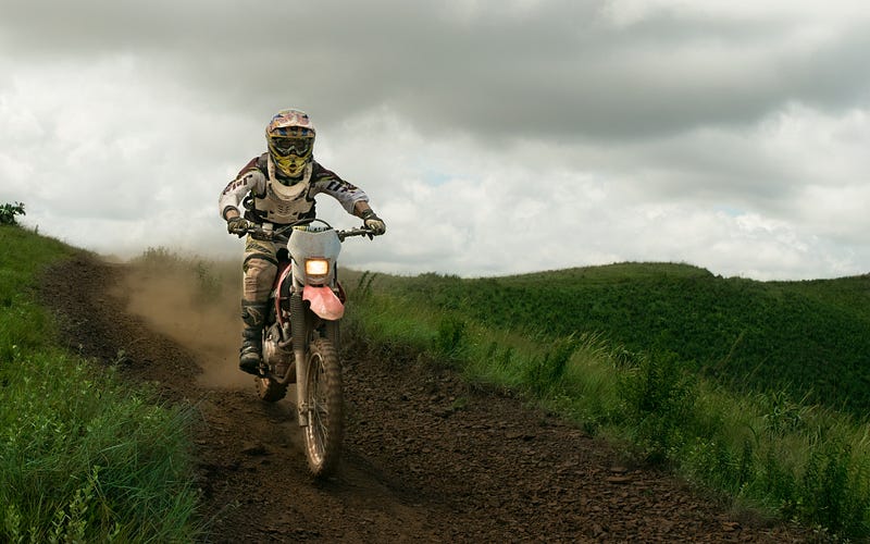 Bikes excel in off-road conditions.