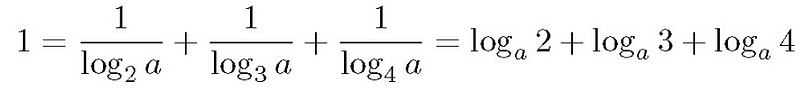 Logarithm properties illustration