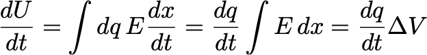 Voltage and electric field relationship